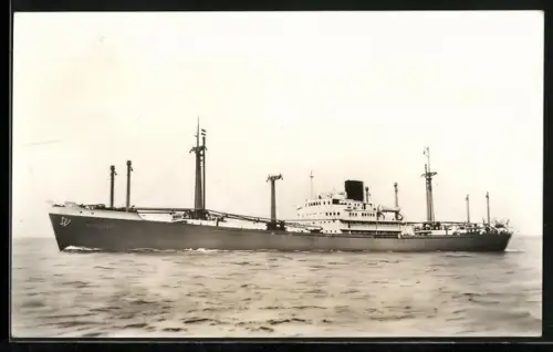 AK Handelsschiff M.S. Wonorato auf hoher See