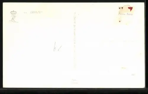 AK Handelsschiff SS Drente in Fahrt