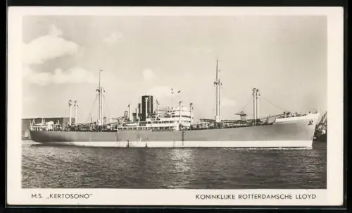 AK MS Kertosono, Koninklijke Rotterdamsche Lloyd, Handelsschiff