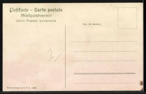 AK Post- und Passagierschiff Edfu in Fahrt