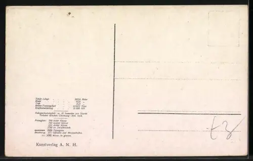 AK Passagierschiff Amerika auf See