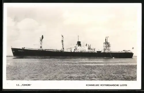 AK Handelsschiff SS Tomori auf See