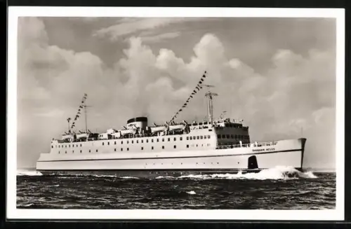 AK Bundesbahn-Hochsee-Fährschiff Theodor Heuss