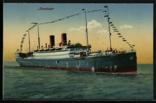 AK Cleveland, Totale des Passagierschiffes