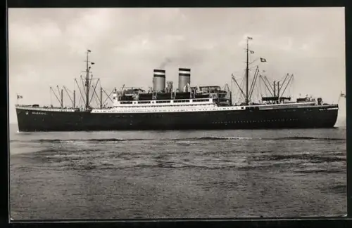 AK Passagierschiff Hamburg, Hamburg-Amerika Linie