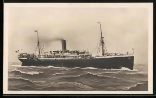 AK Dampfer Yorck des Nordd. Lloyds Bremen auf hoher See, Passagierschiff