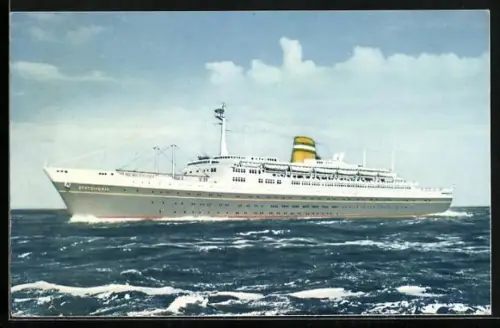 AK Passagierschiff S.S. Statendam in voller Fahrt