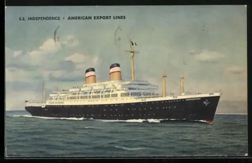 AK S.S. Independence der American Export Lines, Passagierschiff