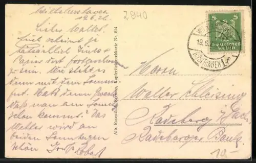 AK Wilhelmshaven, Kriegsschiffe in der neuen Hafeneinfahrt