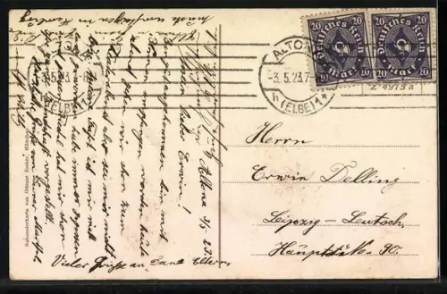 AK Passagierschiff President Grant auf See