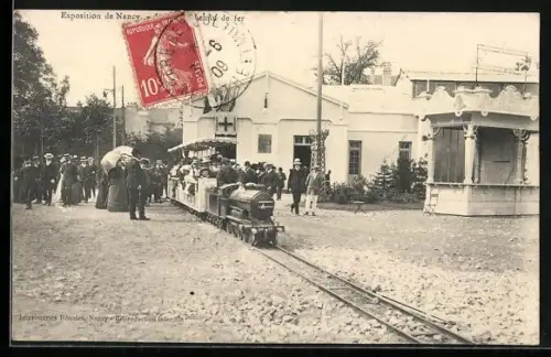 AK Nancy, Exposition de Nancy, Kleine Eisenbahn