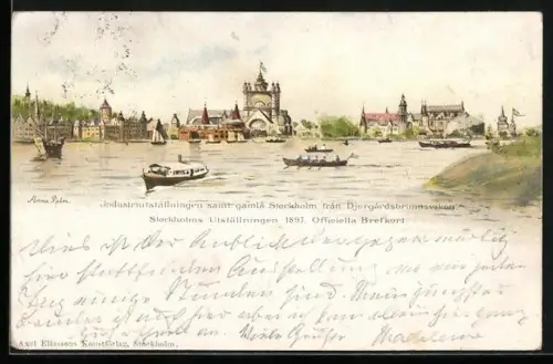 Lithographie Stockholm, Stockholms Utställningen 1897