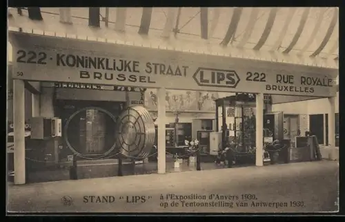 AK Anvers, Exposition 1930, Stand Lips