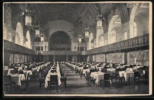 AK Berlin-Tiergarten, Gasthaus Rheingold am Potsdamer Platz, Kaiser-Saal, Innenansicht