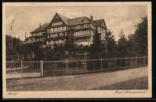 AK Oberhof / Thüringen, Hotel Thüringerwald