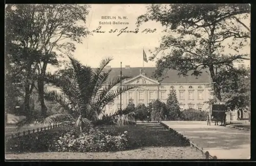 AK Berlin-Tiergarten, Schloss Bellevue