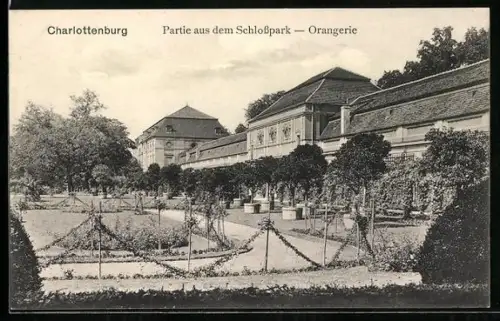 AK Berlin-Charlottenburg, Orangerie im Schlosspark