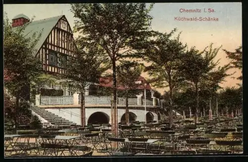 AK Chemnitz, Gasthaus Küchwald-Schänke