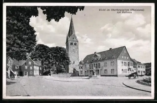 AK Wiehl, Partie am Rathaus