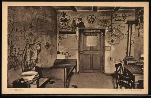 AK Marburg a. d. Lahn, Universitäts Karzer