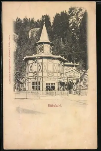 AK Rübeland, Eintrittskartenverkauf für Höhlen und Museen