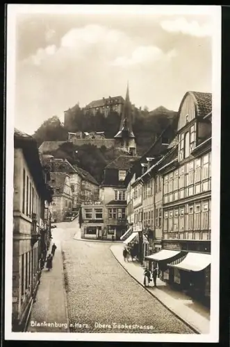 AK Blankenburg / Harz, Obere Tränkestrasse