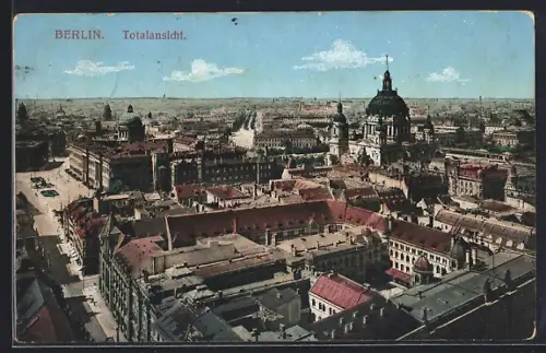 AK Berlin, Totalansicht mit Dom