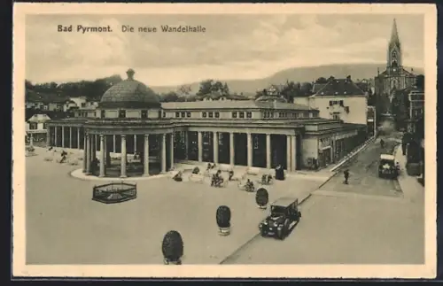 AK Bad Pyrmont, Die neue Wandelhalle