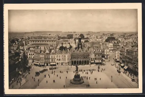 AK Bremen, Ortsansicht aus der Vogelschau