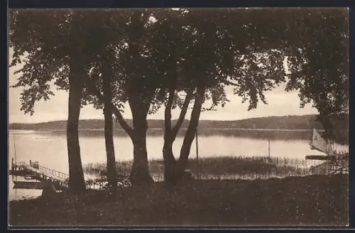 AK Plau i. M., Partie am Plauer See
