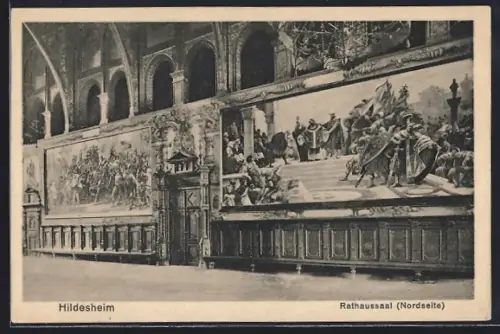 AK Hildesheim, Rathaussaal, Nordseite