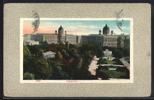 AK Wien, Hof-Museen im Volksgarten