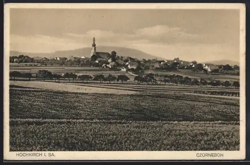 AK Hochkirch i. Sa., Totalansicht