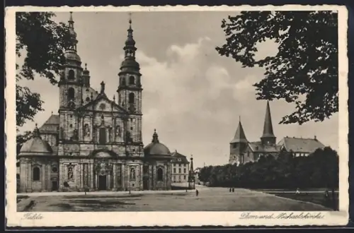AK Fulda, Dom und Michaelskirche