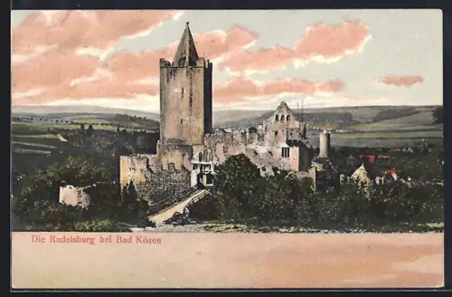 AK Bad Kösen, Die Rudelsburg