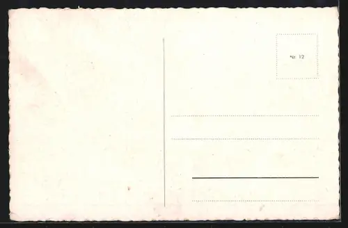AK Pirna-Posta, Ortsansicht m. Gasthof