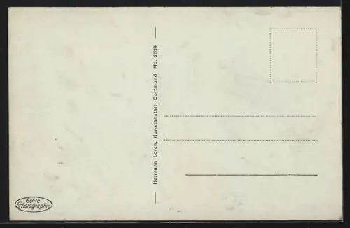 AK Bochum, Ortsansicht vom Stadtpark aus