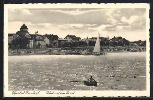 AK Niendorf, Ostseebad, Blick auf den Strand