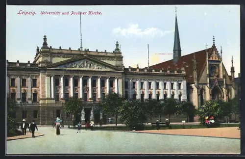 AK Leipzig, Universität und Pauliner Kirche