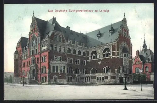 AK Leipzig, Deutsches Buchgewerbehaus