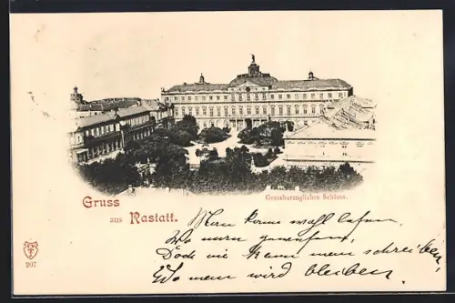 AK Rastatt, Grossherzogliches Schloss