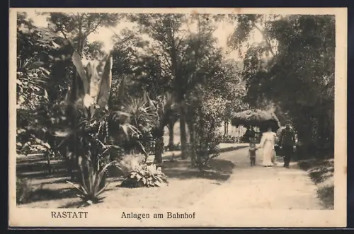 AK Rastatt, Anlagen am Bahnhof