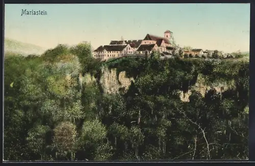 AK Mariastein, Ortsansicht aus der Vogelschau