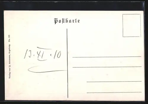 AK Mariastein, Ortsansicht aus der Vogelschau