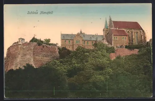 AK Mansfeld, Partie am Schloss