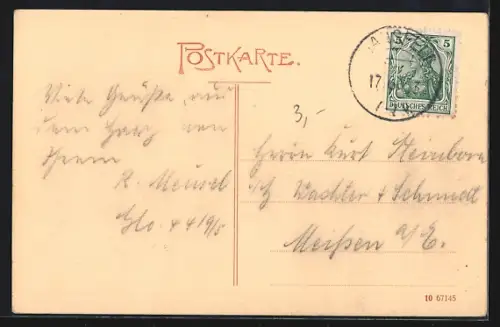 AK Mansfeld, Partie am Schloss