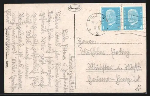 AK Coblenz, Partie am Schloss