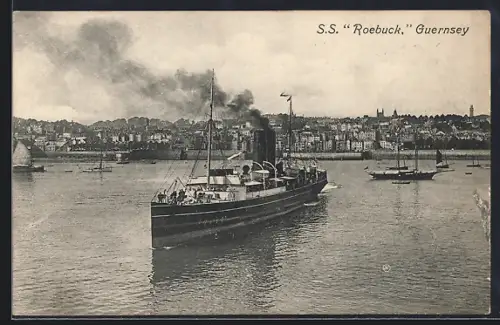 AK Guernsey, S.S. Roebuck, Panorama