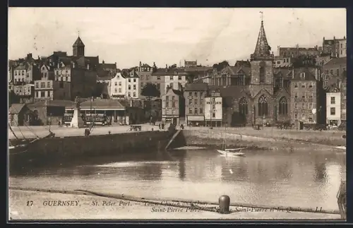 AK St. Peter Port /Guernsey, Panoramic View