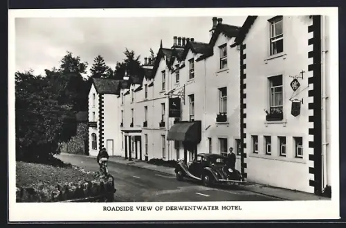 AK Derwentwater, Roadside view of Derwentwater Hotel